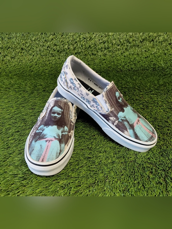 Vans Shoes - Vans Slip On House Of Terror The Shining Grady Twins Size US 5.5 Men Women 7